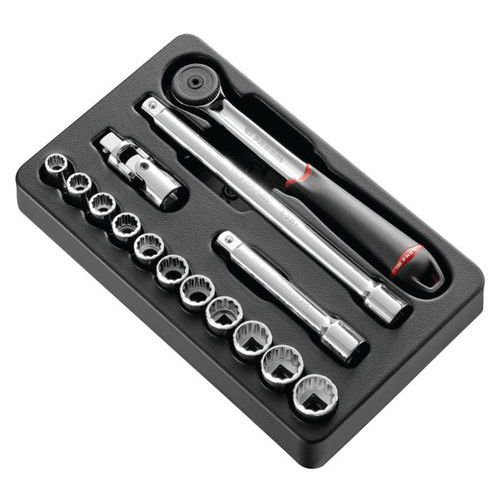 Mod vasos 1/2' 12c mm s.161b 15pc Mod vasos 1/2' 12c mm s.161b 15pc