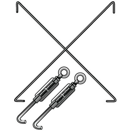 Cruzeta para Estante Easy-Fix - Schulte Cruzeta para Estante Easy-Fix - Schulte