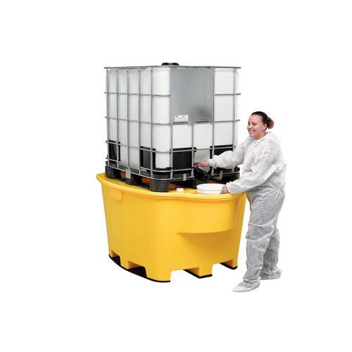 Palete de retenção de 1000 L - 1 GRG Palete de retenção de 1000 L - 1 GRG