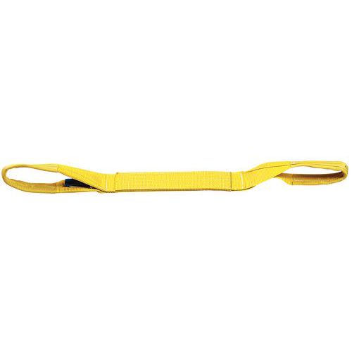 Linga em poliéster – capacidade de 1000 a 4000 kg – com grampos reforçados – 2 m a 4 m Linga em poliéster – capacidade de 1000 a 4000 kg – com grampos reforçados – 2 m a 4 m