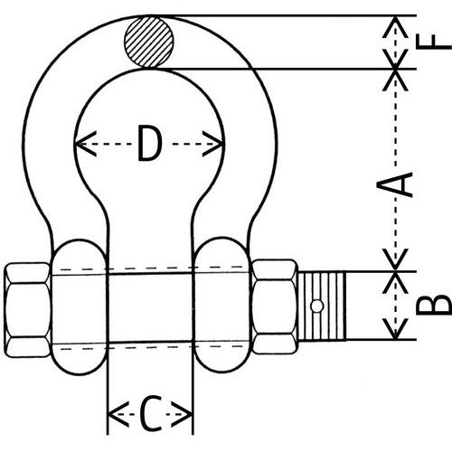 A = Altura útilB = Diâmetro fixaçãoC = AberturaD = Largura útilF = Diâmetro A = Altura útilB = Diâmetro fixaçãoC = AberturaD = Largura útilF = Diâmetro