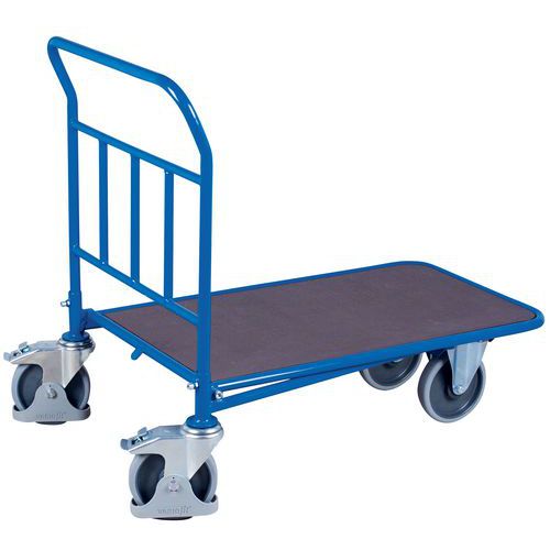 Carro com espaldar fixo ergonómico encastrável – Capacidade de 400 e 500 kg Carro com espaldar fixo ergonómico encastrável – Capacidade de 400 e 500 kg