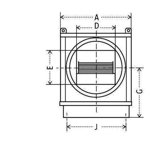 A: 500 mmD: 232 mmE: 208 mmG: 340 mmJ: 350 mm A: 500 mmD: 232 mmE: 208 mmG: 340 mmJ: 350 mm