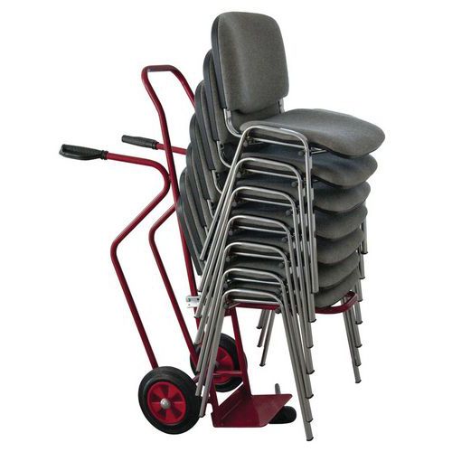 Porta-cargas para cadeiras ergonómico – Capacidade de carga de 250 kg Porta-cargas para cadeiras ergonómico – Capacidade de carga de 250 kg