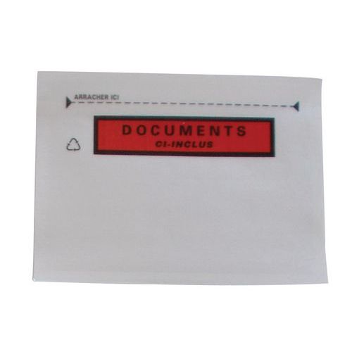Envelope porta-documentos reforçado Pac-List – Document ci-inclus