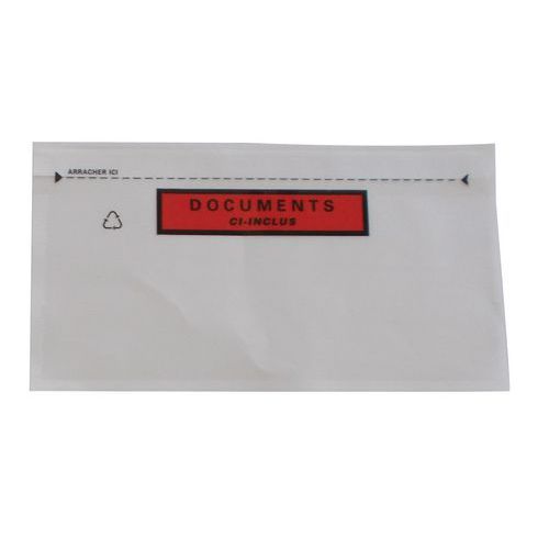 Envelope porta-documentos reforçado Pac-List – Document ci-inclus