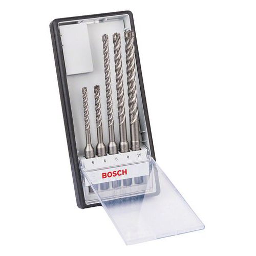 Conjunto de 5 brocas SDS plus-7X Conjunto de 5 brocas SDS plus-7X