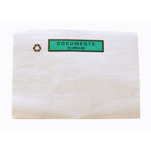 Bolsa porta-documentos – com e sem impressão – papel transparente – conjunto de 1000 Bolsa porta-documentos – com e sem impressão – papel transparente – conjunto de 1000