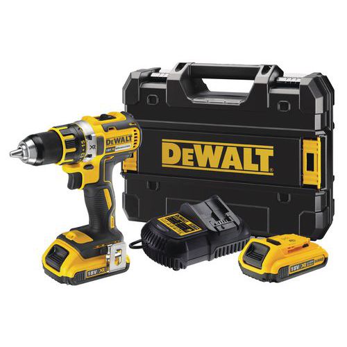 Berbequim/aparafusadora de tamanho compacto DCD790D2 – 18 V – XR – 2 Ah de iões de lítio Berbequim/aparafusadora de tamanho compacto DCD790D2 – 18 V – XR – 2 Ah de iões de lítio