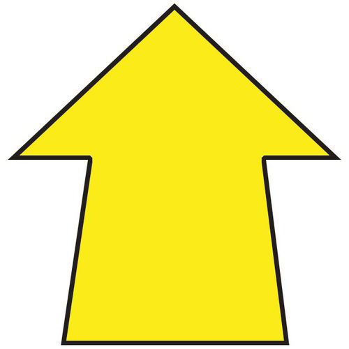 Elemento de marcação de pavimento – Seta ou cruz – Manutan Elemento de marcação de pavimento – Seta ou cruz – Manutan