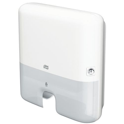 Distribuidor de toalhetes sobrepostos Tork Mini - H2 Distribuidor de toalhetes sobrepostos Tork Mini - H2