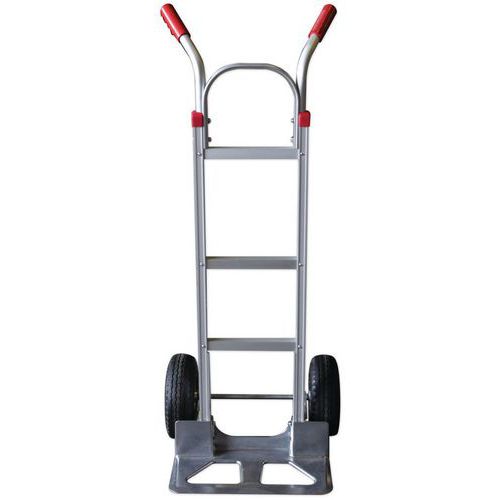 Transportador em alumínio de 250 kg – Rodas pneumáticas Transportador em alumínio de 250 kg – Rodas pneumáticas