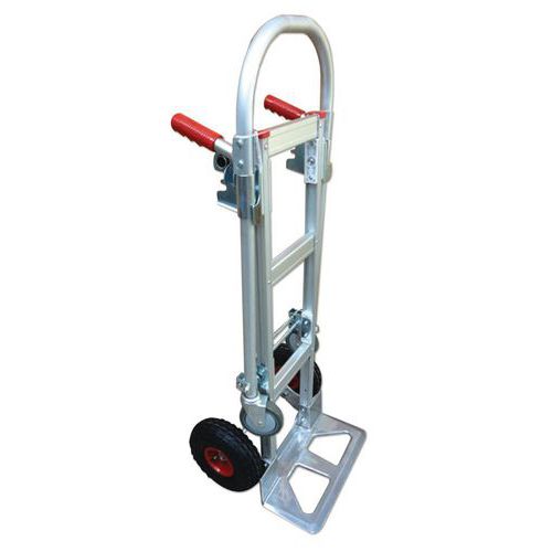 Carro transportador combinado de 250 kg e 350 kg – 2 posições – Rodas pneumáticas Carro transportador combinado de 250 kg e 350 kg – 2 posições – Rodas pneumáticas