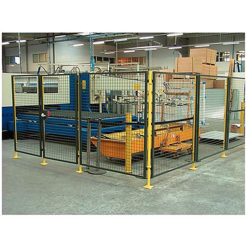Divisória de proteção de máquina - Painel rede - Altura 1,6 m Divisória de proteção de máquina - Painel rede - Altura 1,6 m