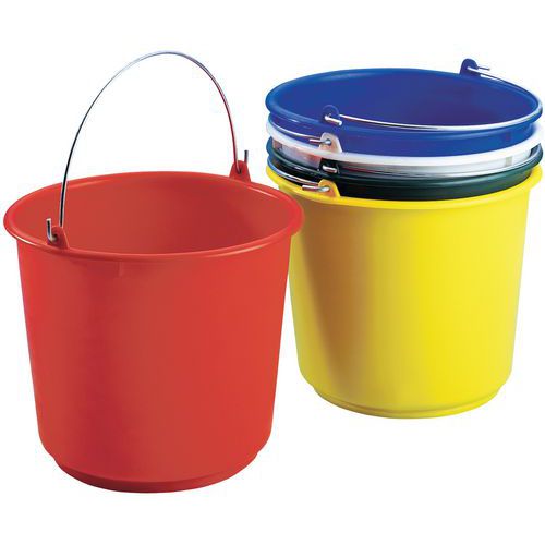 Balde de limpeza – conjunto de 5 – Manutan Balde de limpeza – conjunto de 5 – Manutan