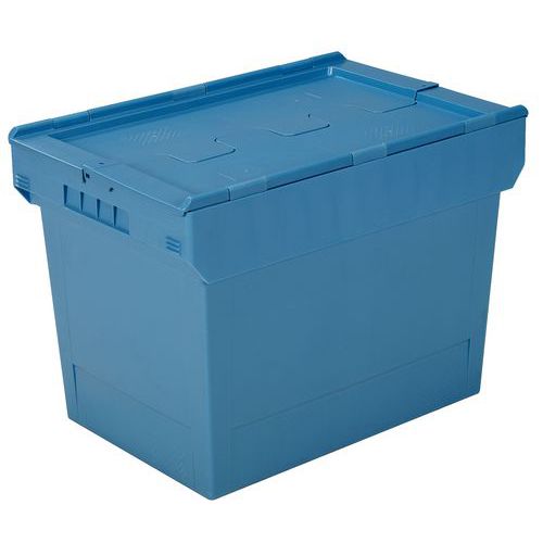 Caixa multifunções com tampa de dupla aba – 600 mm de comprimento – 36 a 72 L Caixa multifunções com tampa de dupla aba – 600 mm de comprimento – 36 a 72 L