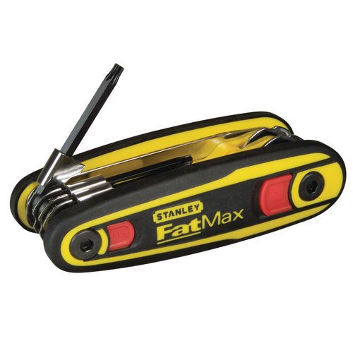 Jogo de chaves macho sextavadas em armação Allen bloqueáveis FatMax® - Chaves métricas Jogo de chaves macho sextavadas em armação Allen bloqueáveis FatMax® - Chaves métricas