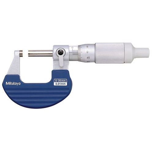 Micrómetro mecânico Mitutoyo - Capacidade 0 a 25 mm Micrómetro mecânico Mitutoyo - Capacidade 0 a 25 mm