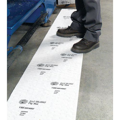 desenrole-o com um tapete