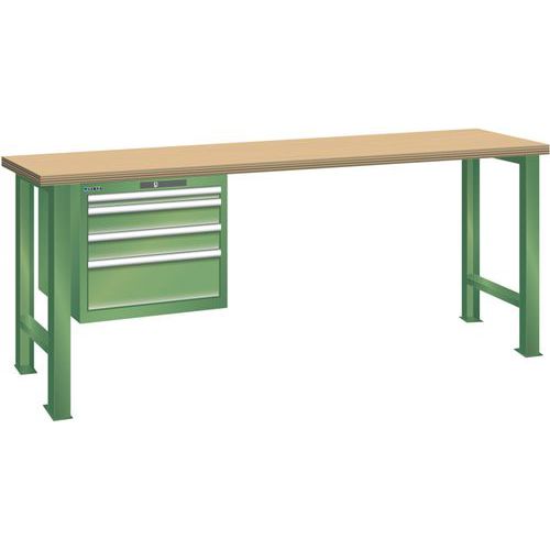 Bancada 27x36E com 1 a 4 gavetas – capacidade de 500 kg – Lista