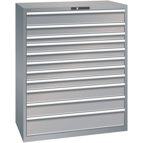 Armário de gavetas 64 x 36E (L x P x A) 1193 x 725 x 1450 mm – Lista