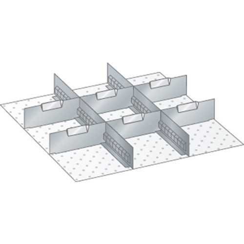 Kit de material para subdivisão 27x27E (LxPxA) 459x459x200 mm – Lista Kit de material para subdivisão 27x27E (LxPxA) 459x459x200 mm – Lista