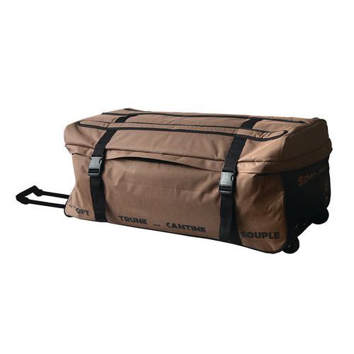 Compartimento moldável Soft Trunk – 80 L – trolley integrado – Pierre Henry Compartimento moldável Soft Trunk – 80 L – trolley integrado – Pierre Henry