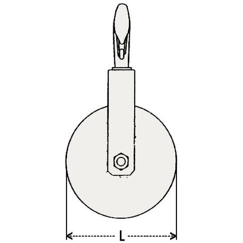 L = largura (garfo fixo) L = largura (garfo fixo)