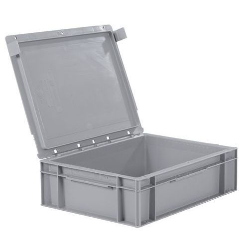 Caixa de norma europeia com tampa– 400 mm de comprimento – 10 a 30 L Caixa de norma europeia com tampa– 400 mm de comprimento – 10 a 30 L