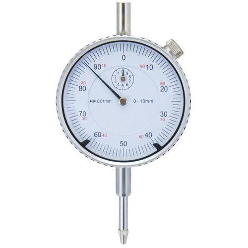 Comparador mecânico de 0-10 mm – Manutan Comparador mecânico de 0-10 mm – Manutan