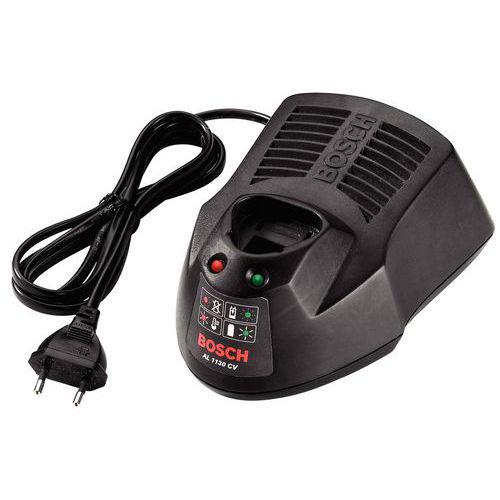 Carregador para bateria Bosch Li-Ion 10,8 V com inserção Carregador para bateria Bosch Li-Ion 10,8 V com inserção