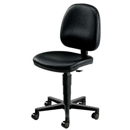 Cadeira de oficina antiestática e ergonómica – baixa – com rodízios Cadeira de oficina antiestática e ergonómica – baixa – com rodízios
