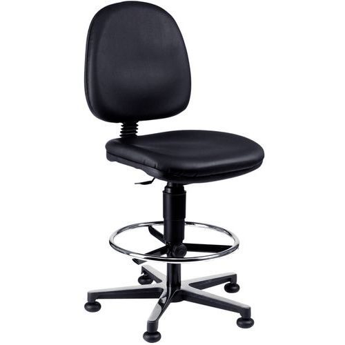Cadeira de oficina antiestática e ergonómica – Alta – Com rodas Cadeira de oficina antiestática e ergonómica – Alta – Com rodas