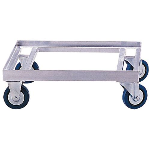 para caixa 800 x 600 mm ou 600 x 400 mm, sem espaldar para caixa 800 x 600 mm ou 600 x 400 mm, sem espaldar