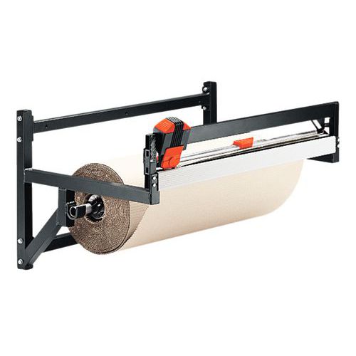 Desenrolador-cortador horizontal de parede - Rolo Ø 500 máx. Desenrolador-cortador horizontal de parede - Rolo Ø 500 máx.