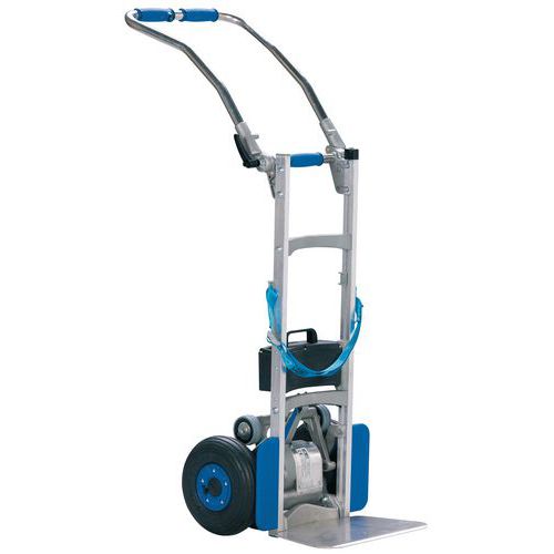 Transportador motorizado para escadas – capacidade de 140 kg Transportador motorizado para escadas – capacidade de 140 kg