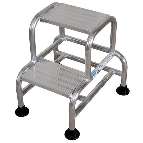 Miniescadote profissional Rigolo – 2 degraus Miniescadote profissional Rigolo – 2 degraus