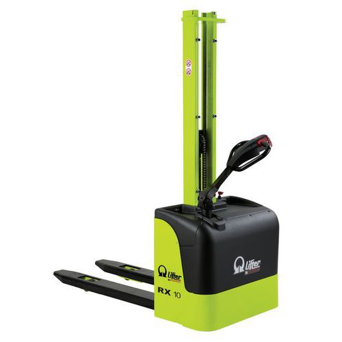 Empilhador elétrico ergonómico RX – capacidade de carga de 1000 kg Empilhador elétrico ergonómico RX – capacidade de carga de 1000 kg