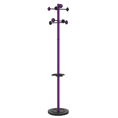Bengaleiro com suporte para guarda-chuvas regulável – Receção Bengaleiro com suporte para guarda-chuvas regulável – Receção