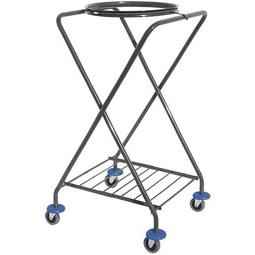 Carro de recolha de resíduos – Capacidade de 130 L – Manutan Carro de recolha de resíduos – Capacidade de 130 L – Manutan