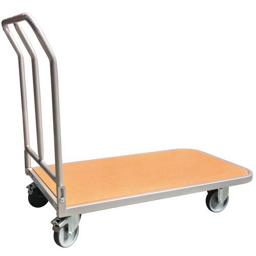 Carro ergonómico com espaldar dobrável – Capacidade de 250 kg Carro ergonómico com espaldar dobrável – Capacidade de 250 kg