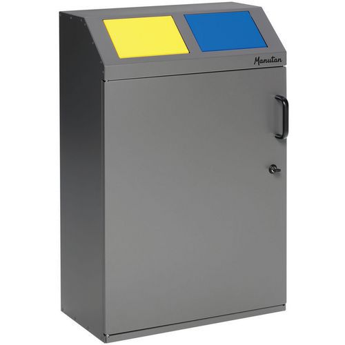 Estação de separação seletiva – ergonómica – 100 a 200 L – Manutan Estação de separação seletiva – ergonómica – 100 a 200 L – Manutan