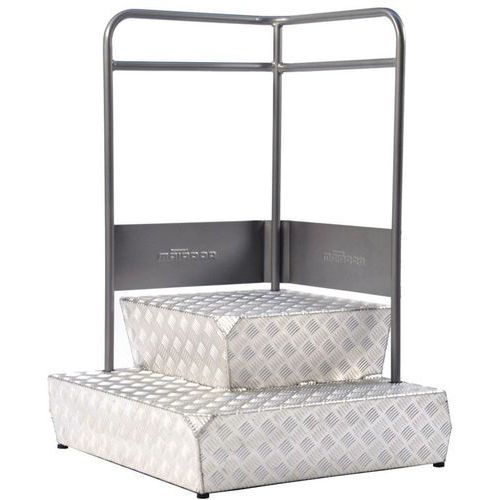 Miniescadote com plataforma móvel – 2 degraus Miniescadote com plataforma móvel – 2 degraus