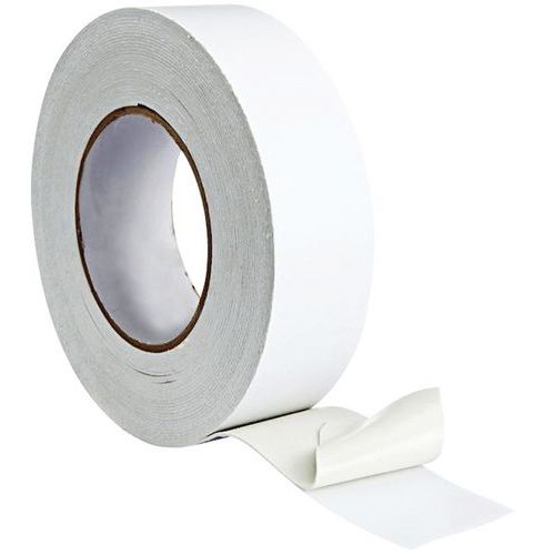Fita de espuma de dupla face branca – 5 m – Branca – Manutan Fita de espuma de dupla face branca – 5 m – Branca – Manutan