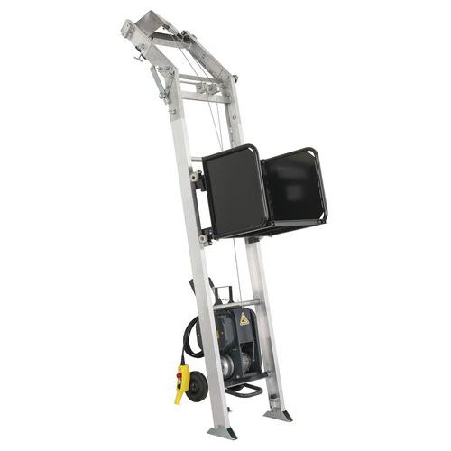 Elevador de materiais compacto Maxial – telhado de 10 m Elevador de materiais compacto Maxial – telhado de 10 m