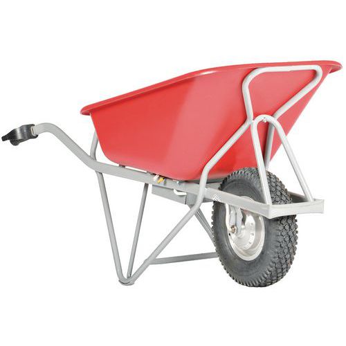 Carrinho de mão ergonómico elétrico alumínio – 90 L Carrinho de mão ergonómico elétrico alumínio – 90 L
