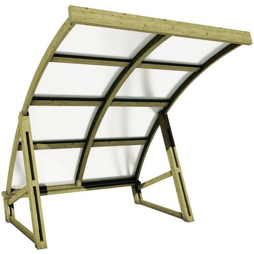 Abrigo para bicicletas – 5 a 10 lugares Abrigo para bicicletas – 5 a 10 lugares