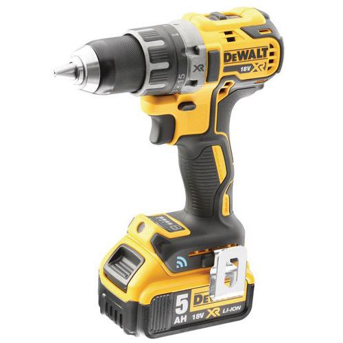 Berbequim/aparafusadora de tamanho compacto Tool Connect™ – XR de 18 V e 5 Ah de iões de lítio BL Berbequim/aparafusadora de tamanho compacto Tool Connect™ – XR de 18 V e 5 Ah de iões de lítio BL