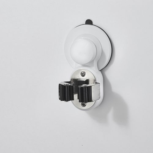 Suporte para vassouras com ventosa – 1 bloco – Mottez Suporte para vassouras com ventosa – 1 bloco – Mottez