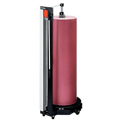 Desenrolador-cortador vertical móvel - Rolo Ø 450 e 750 máx. Desenrolador-cortador vertical móvel - Rolo Ø 450 e 750 máx.